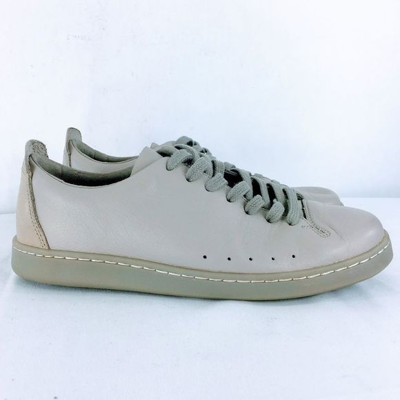 Clarks Other - Clarks Nathan Lace Men Sneakers Gray Leather Active Air Venting Comfy Sz 7.5